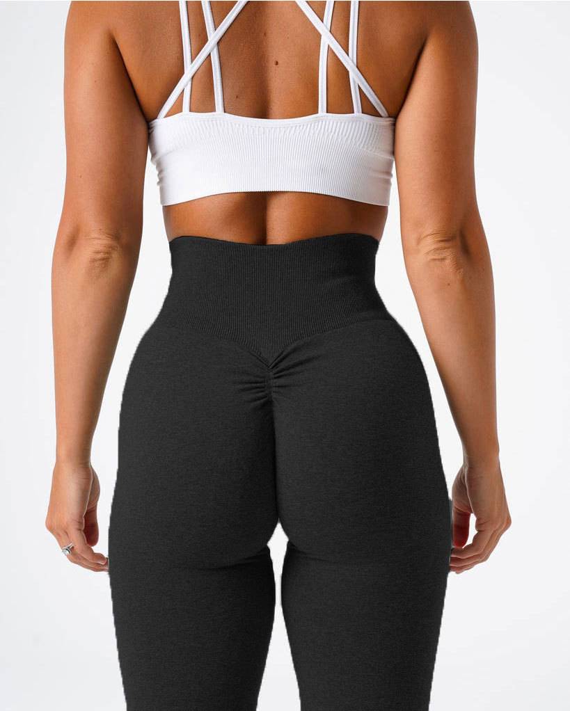 Womens Yoga Scrunch Butt Spandex / Nylon Leggings O-5423 print logo 17