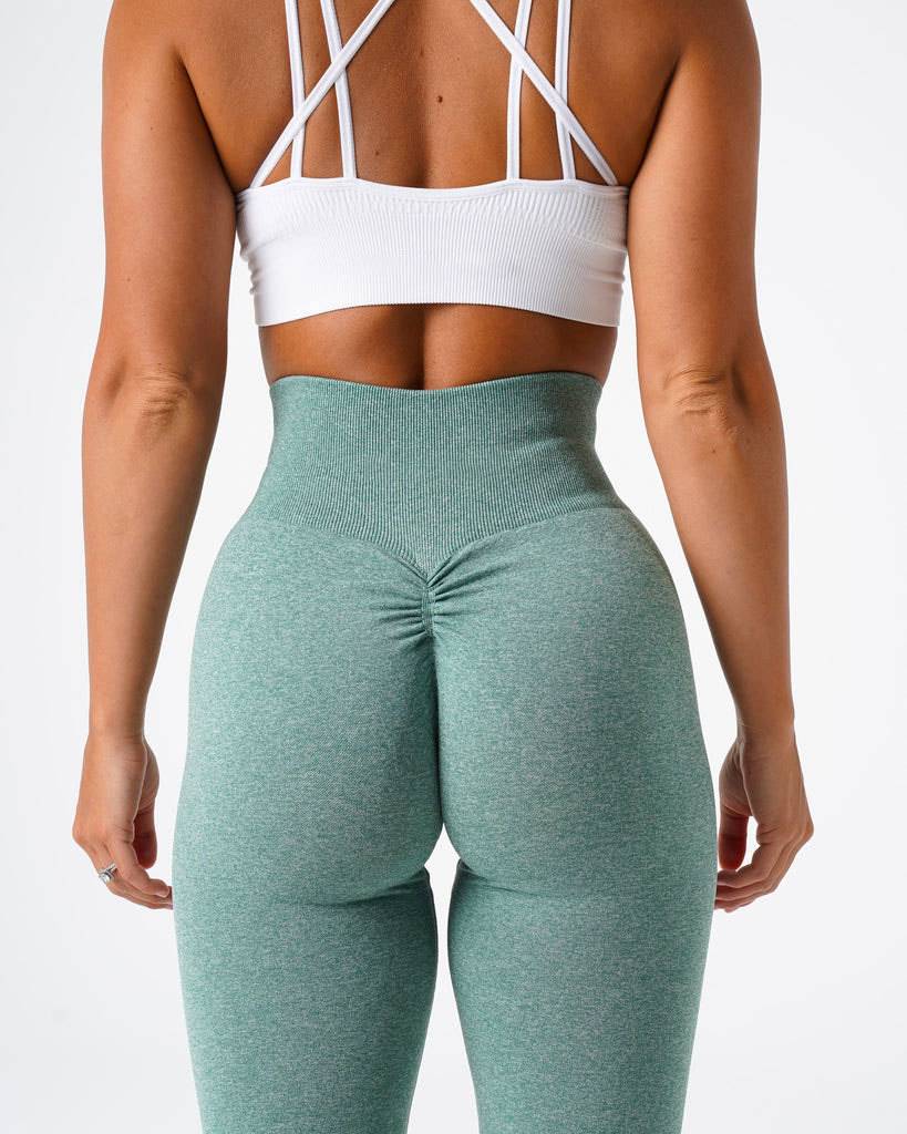 Womens Yoga Scrunch Butt Spandex / Nylon Leggings O-5423 print logo 5