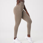 Womens Yoga Scrunch Butt Spandex / Nylon Leggings O-5423 print logo 26