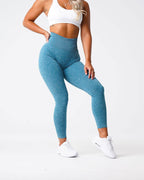 Womens Yoga Scrunch Butt Spandex / Nylon Leggings O-5423 print logo 38