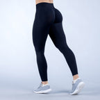 Womens Yoga Sportswear Spandex / Nylon Leggings O-5496 print logo 33