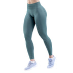 Womens Yoga Sportswear Spandex / Nylon Leggings O-5496 print logo 6