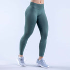 Womens Yoga Sportswear Spandex / Nylon Leggings O-5496 print logo 22