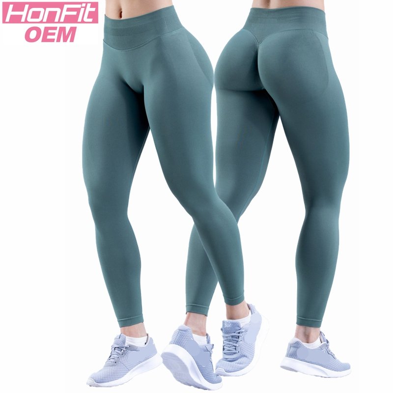 Womens Yoga Sportswear Spandex / Nylon Leggings O-5496 print logo 18