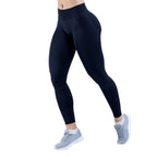 Womens Yoga Sportswear Spandex / Nylon Leggings O-5496 print logo 3