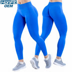 Womens Yoga Sportswear Spandex / Nylon Leggings O-5496 print logo 16