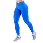 Womens Yoga Sportswear Spandex / Nylon Leggings O-5496 print logo 4