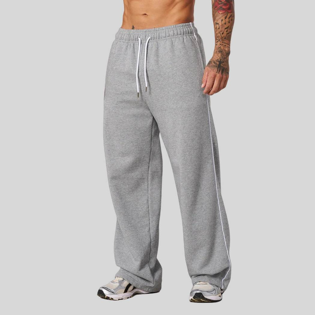 Mens Casual Sportswear 85%Cotton 15%Polyester Pants OEM-YG2008 print logo 4