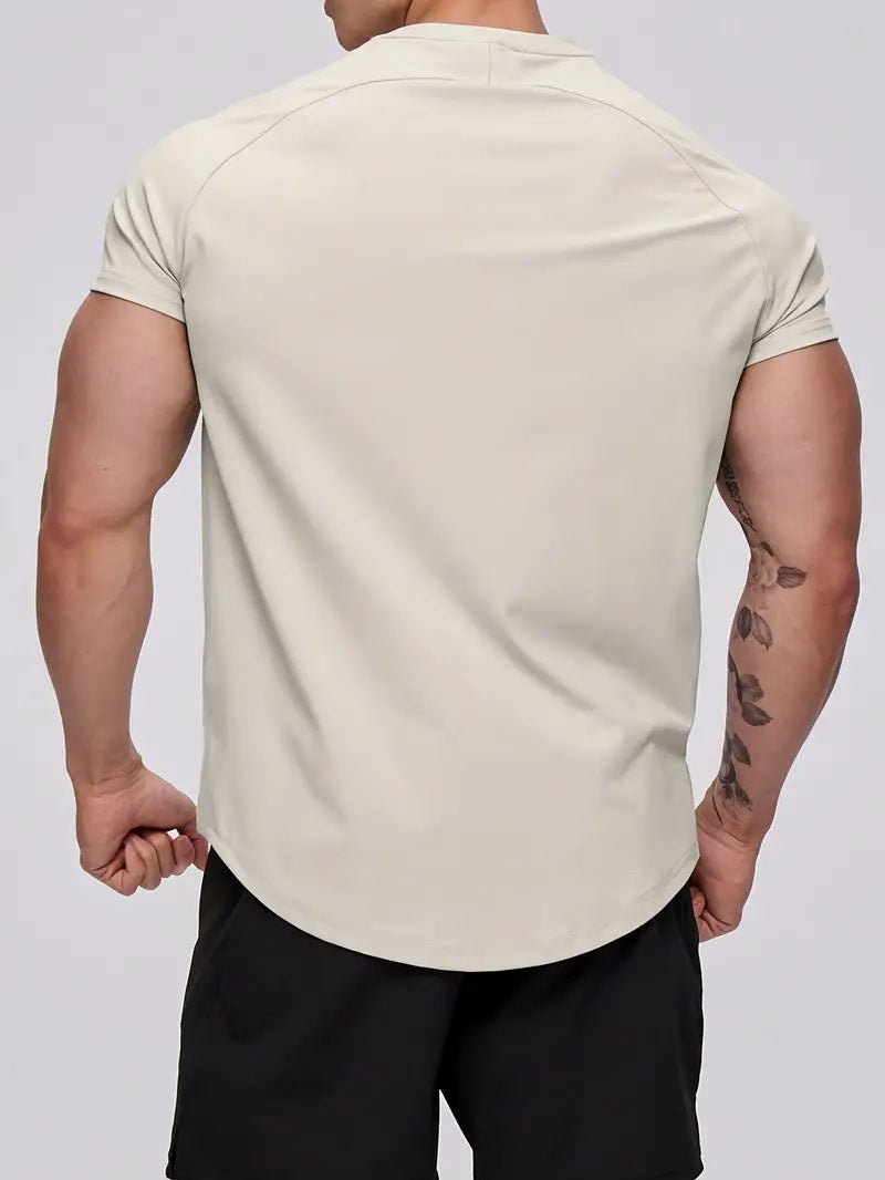 Mens Gym 100%Polyester tshirt OMT102
