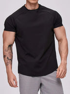 Mens Gym 100%Polyester tshirt OMT102