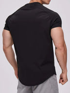 Mens Gym 100%Polyester tshirt OMT102