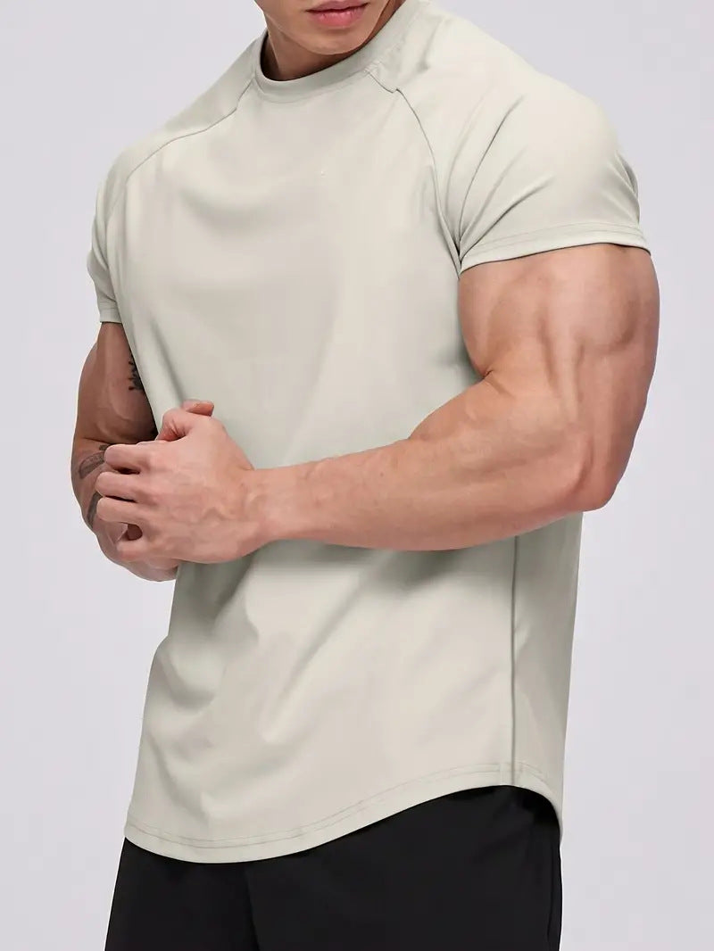 Mens Gym 100%Polyester tshirt OMT102