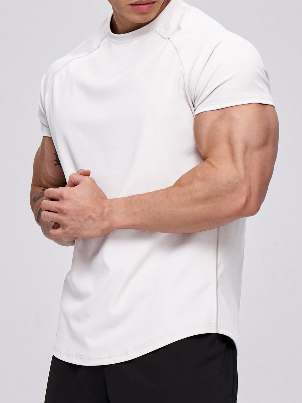 Mens Gym 100%Polyester tshirt OMT102