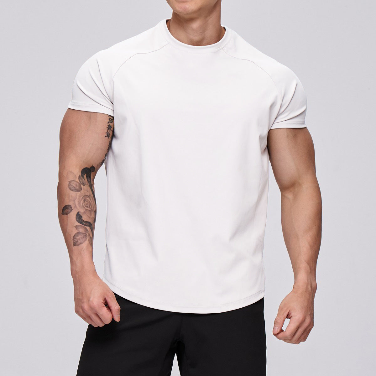 Mens Gym 100%Polyester tshirt OMT102