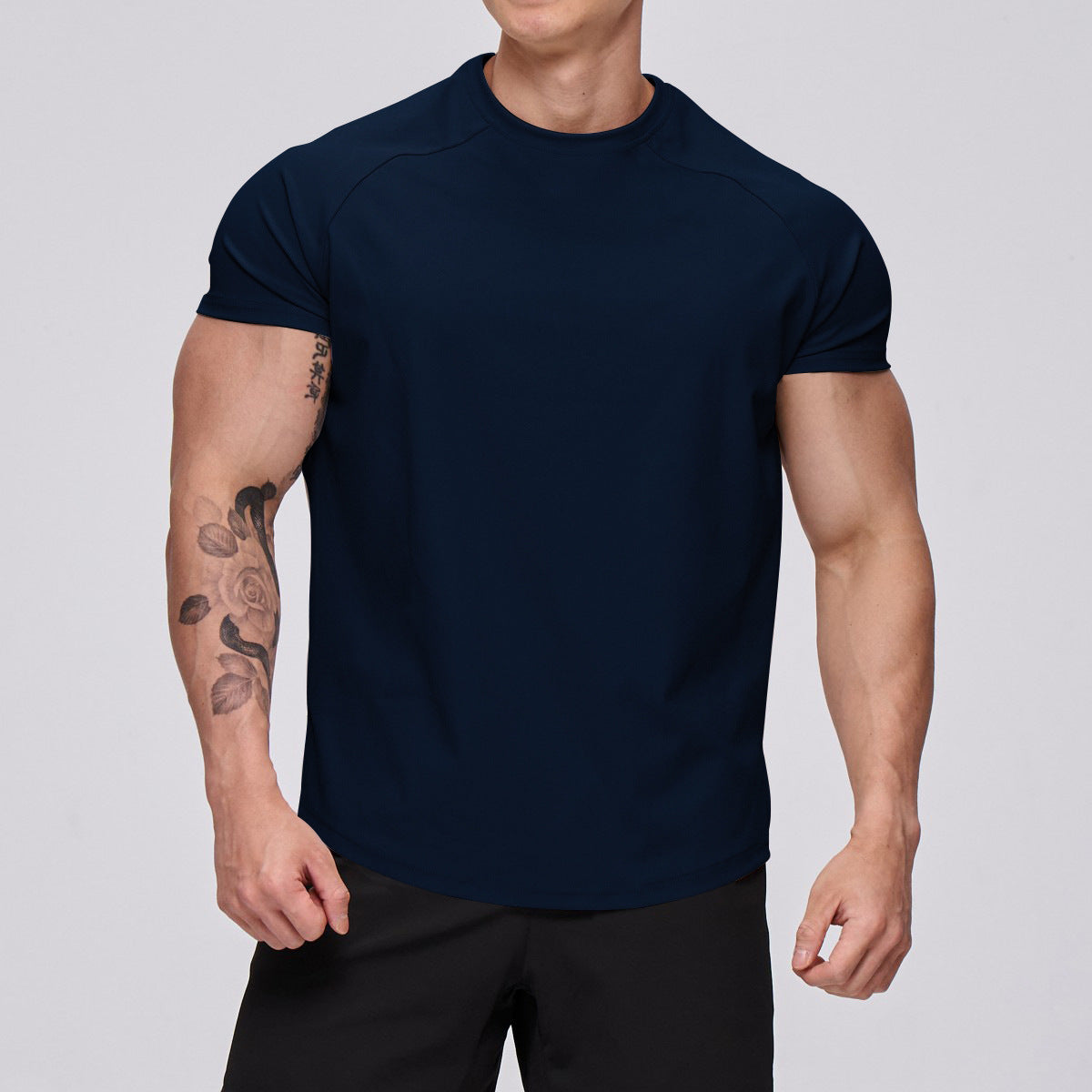 Mens Gym 100%Polyester tshirt OMT102