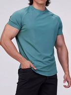 Mens Gym 100%Polyester tshirt OMT102