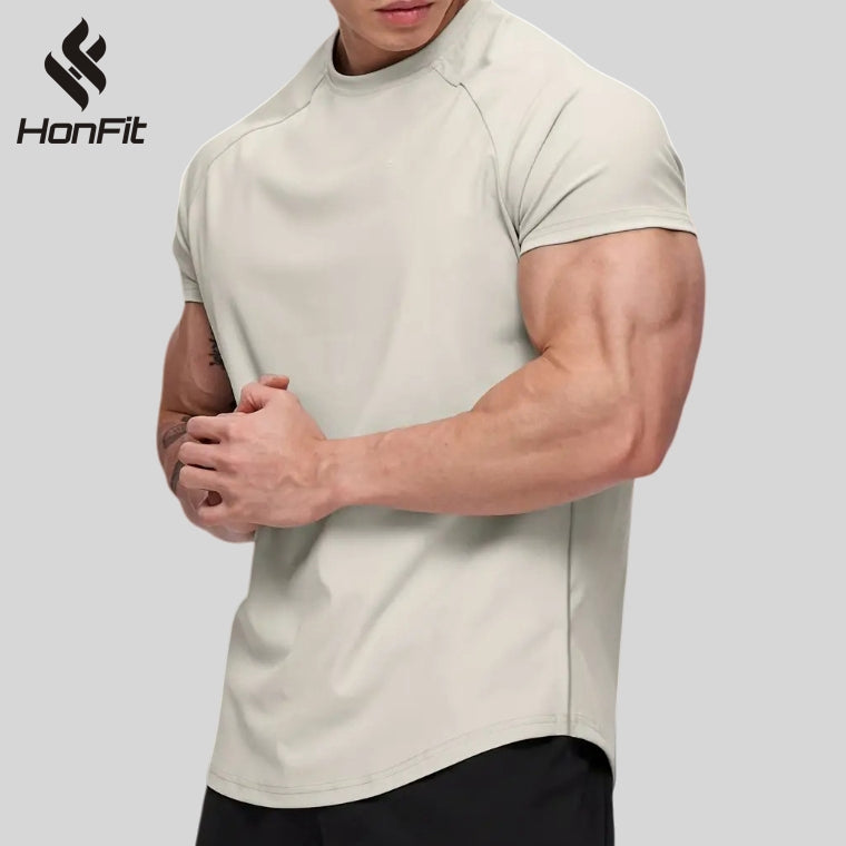 Mens Gym 100%Polyester tshirt OMT102