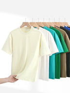 Mens Casual Streetwear 100% cotton Oversize Tshirt OT280 print logo 37