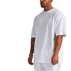 Mens Casual Streetwear 100% cotton Oversize Tshirt OT280 print logo 18
