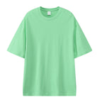 Mens Casual Streetwear 100% cotton Oversize Tshirt OT280 print logo 14
