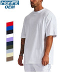 Mens Casual Streetwear 100% cotton Oversize Tshirt OT280 print logo 44