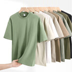 Mens Streetwear Heavyweight 100% cotton Oversize Tshirt OT330 print logo 45