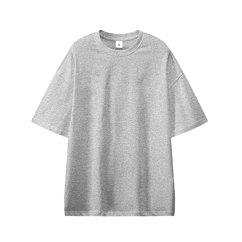 Mens Streetwear Heavyweight 100% cotton Oversize Tshirt OT330 print logo 3