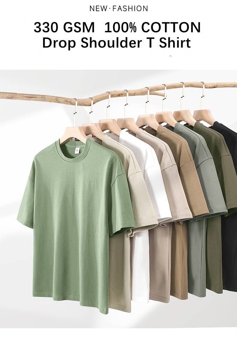 Mens Streetwear Heavyweight 100% cotton Oversize Tshirt OT330 print logo 44