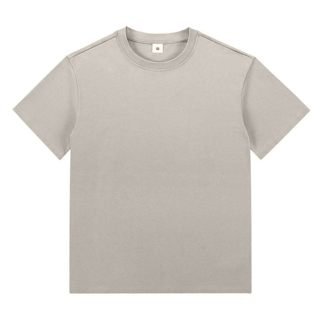 Mens Streetwear Heavyweight 100% cotton Oversize Tshirt OT330 - Medium Grey 2XS | Honfit