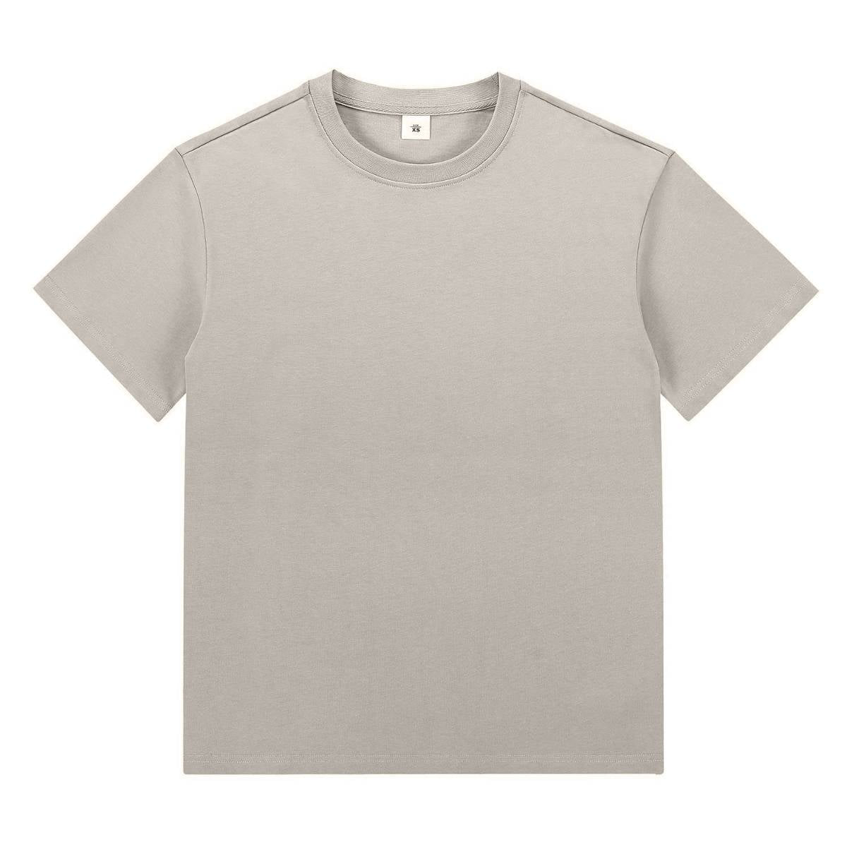Mens Streetwear Heavyweight 100% cotton Oversize Tshirt OT330 - Medium Grey 2XS | Honfit
