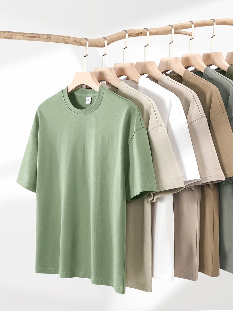 Mens Streetwear Heavyweight 100% cotton Oversize Tshirt OT330 print logo 32