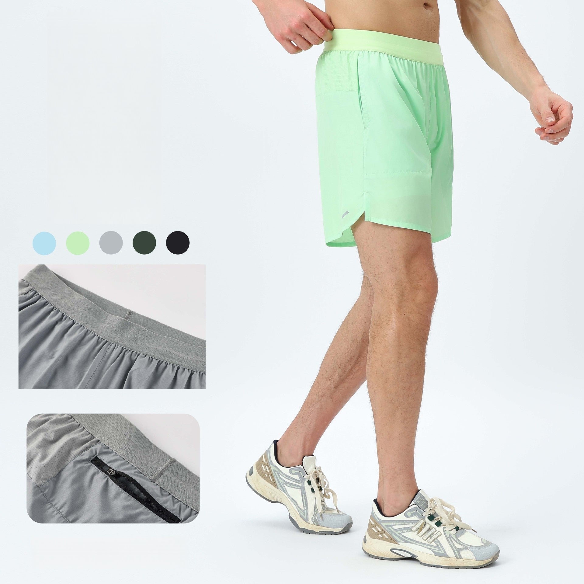 Mens Sports 100%Polyester Shorts P-5901
