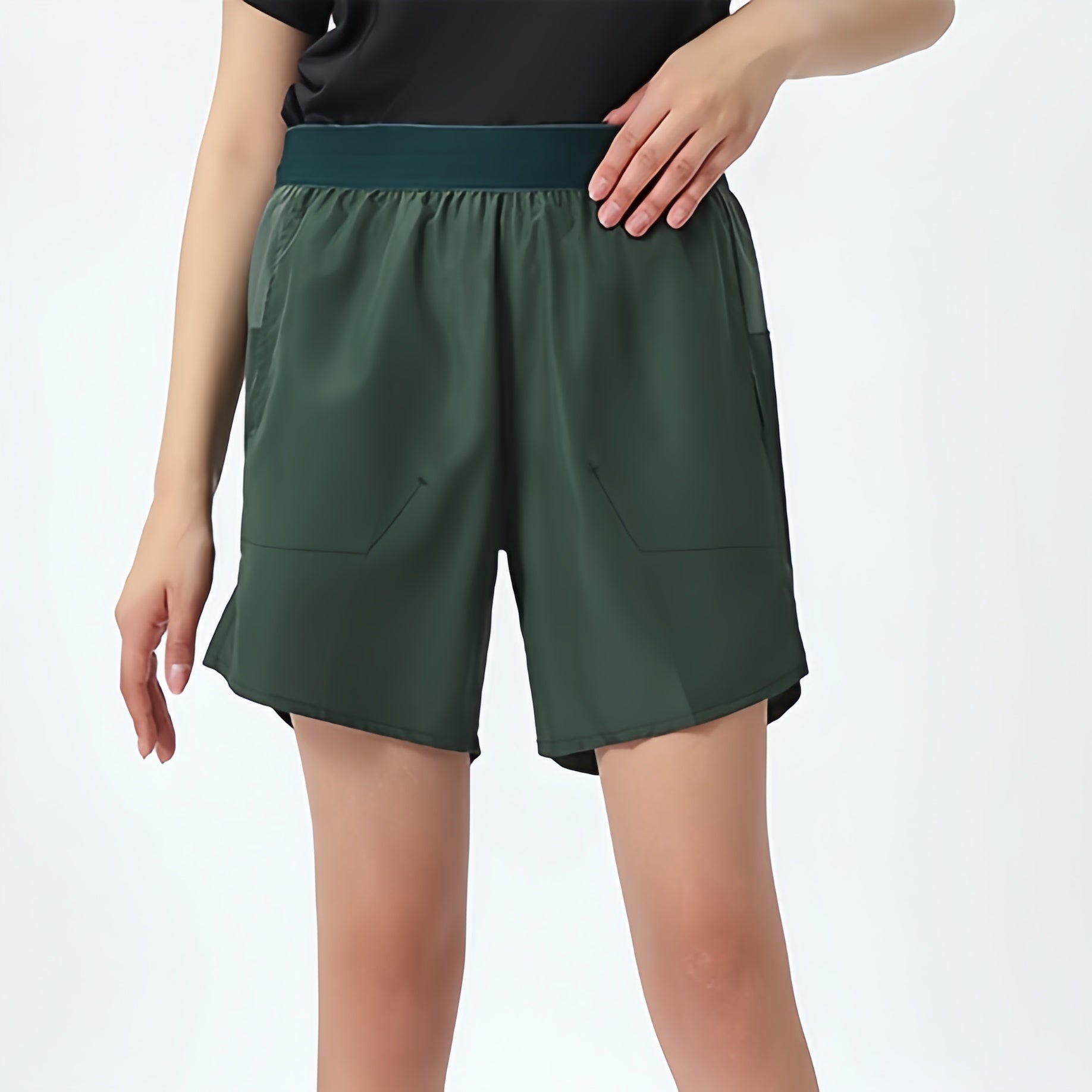 Mens Running 100%Polyester Shorts P-5902