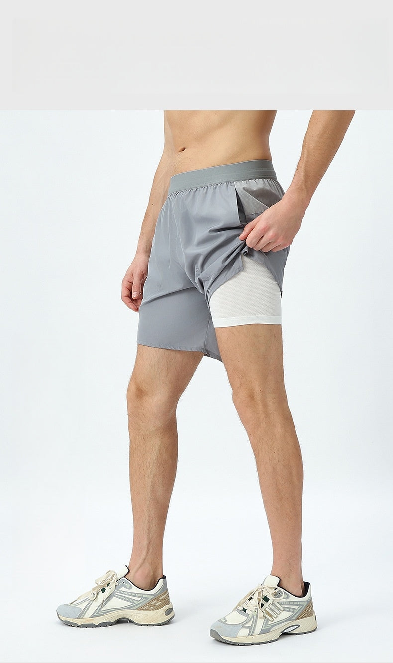 Mens Running 100%Polyester Shorts P-5902