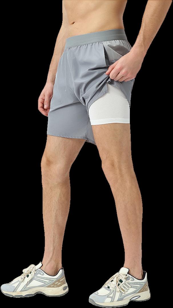 Mens Running 100%Polyester Shorts P-5902 - Honfitwear