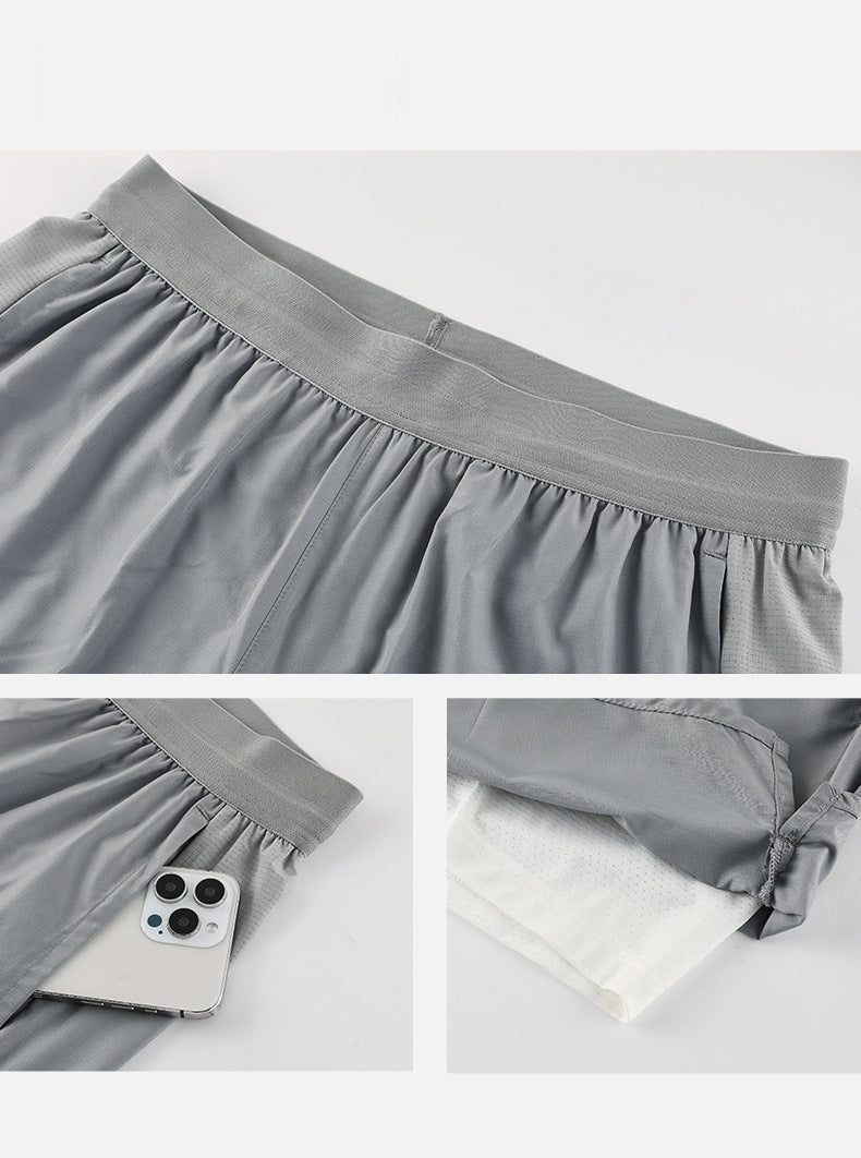 Mens Running 100%Polyester Shorts P-5902