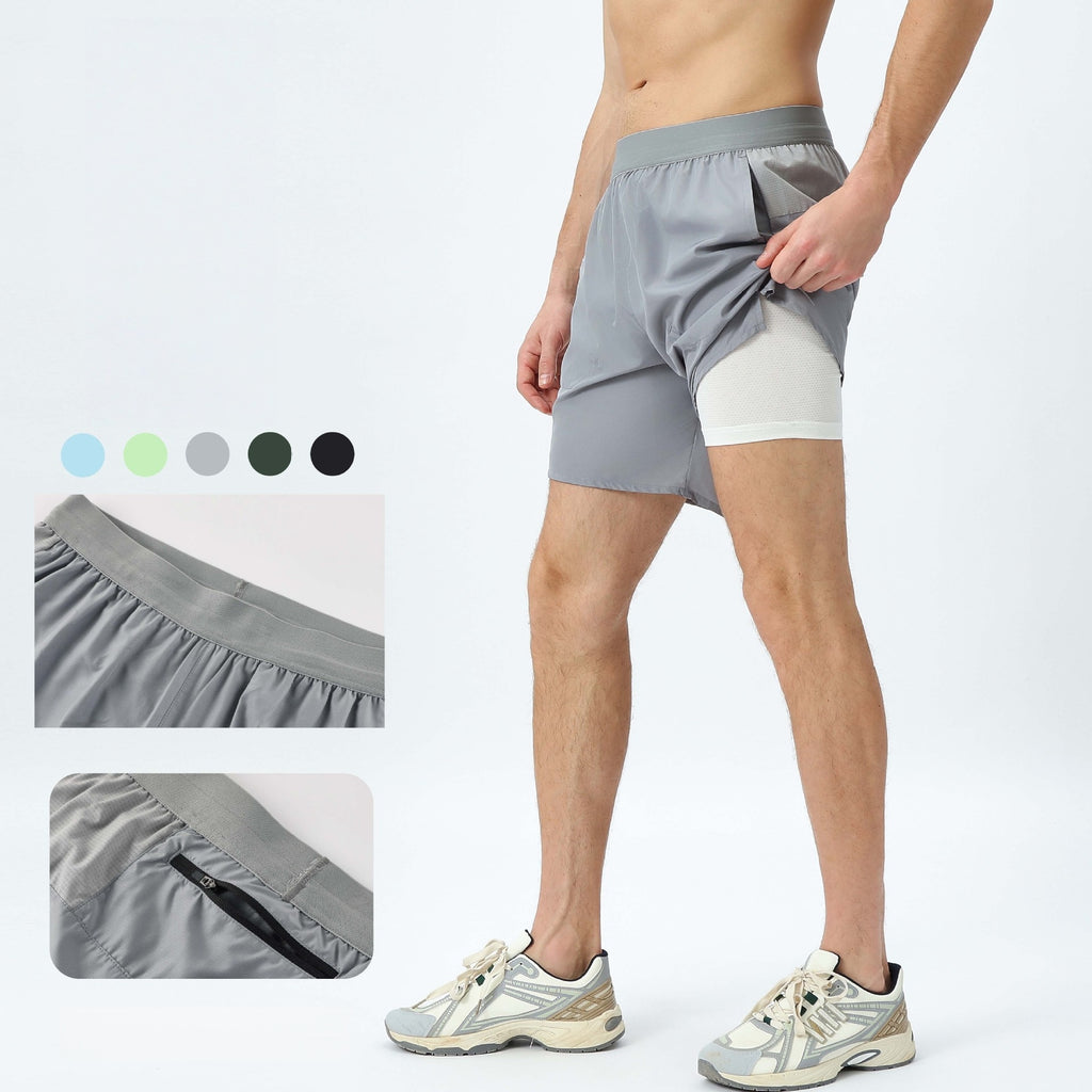Mens Running 100%Polyester Shorts P-5902