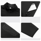 Mens Sports Fitness 96%Polyester 4%Spandex Jacket P-61172 print logo 12