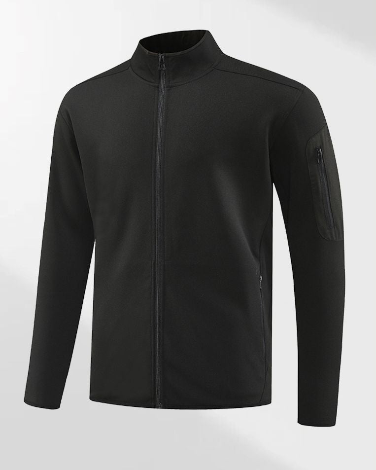 Mens Sports Fitness 96%Polyester 4%Spandex Jacket P-61172 print logo 16