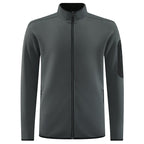 Mens Sports Fitness 96%Polyester 4%Spandex Jacket P-61172 print logo 9