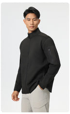 Mens Sports Fitness 96%Polyester 4%Spandex Jacket P-61172 print logo 21