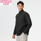 Mens Sports Fitness 96%Polyester 4%Spandex Jacket P-61172 print logo 10