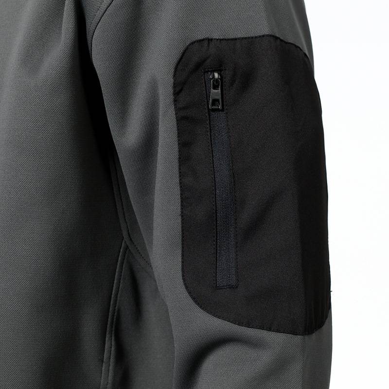 Mens Sports Fitness 96%Polyester 4%Spandex Jacket P-61172 print logo 7