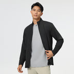 Mens Sports Workout 92%Polyester 8%Spandex Jacket P-61173 print logo 5