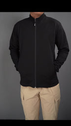 Mens Sports Workout 92%Polyester 8%Spandex Jacket P-61173 print logo 6