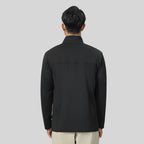 Mens Sports Workout 92%Polyester 8%Spandex Jacket P-61173 print logo 2