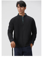 Mens Sports Training 88%Nylon 12%Spandex Jacket P-61175 print logo 28