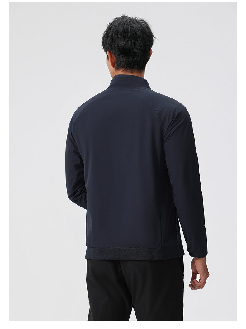 Mens Sports Training 88%Nylon 12%Spandex Jacket P-61175 print logo 32