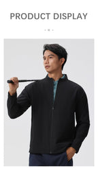 Mens Sports Training 88%Nylon 12%Spandex Jacket P-61175 print logo 27