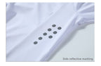 Mens Long Sleeve Sports Fitness Spandex Polyester Quarter Zip Shirt P37 print logo 22